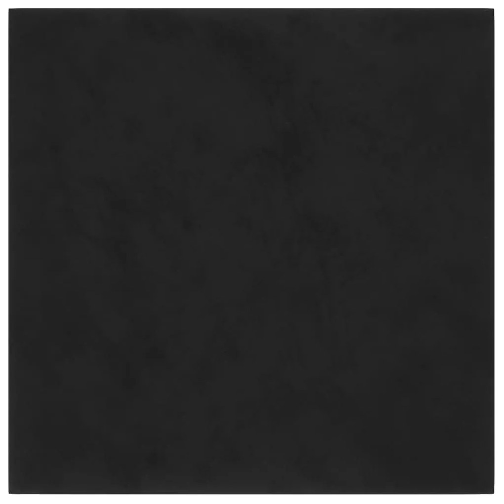 Painel de parede 12 pcs 30x30 cm veludo 1,08 m² preto