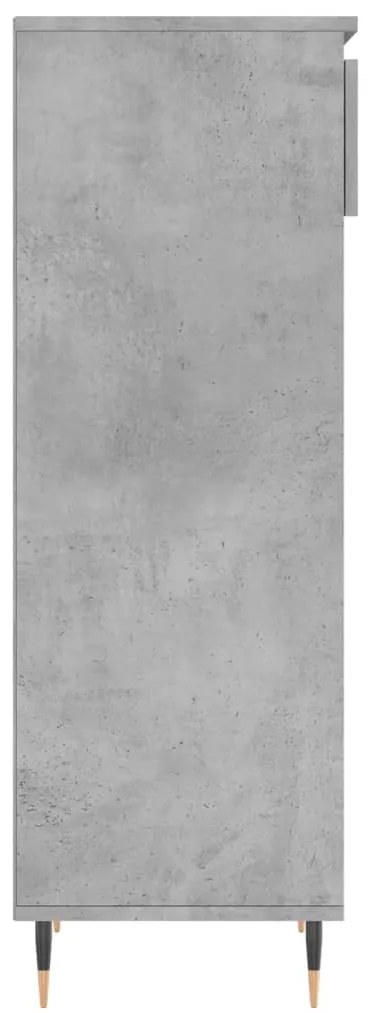 Sapateira 40x36x105 cm derivados de madeira cinzento cimento