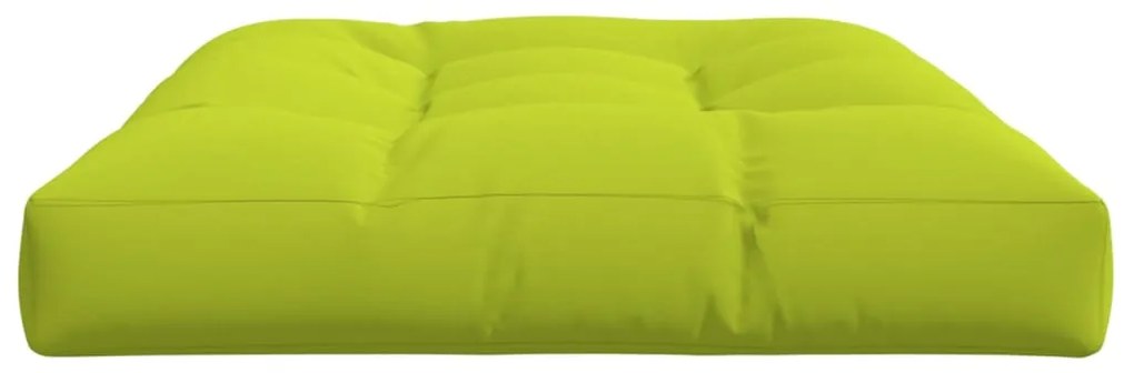 Almofadão p/ móveis paletes 120x80x12cm tecido verde brilhante