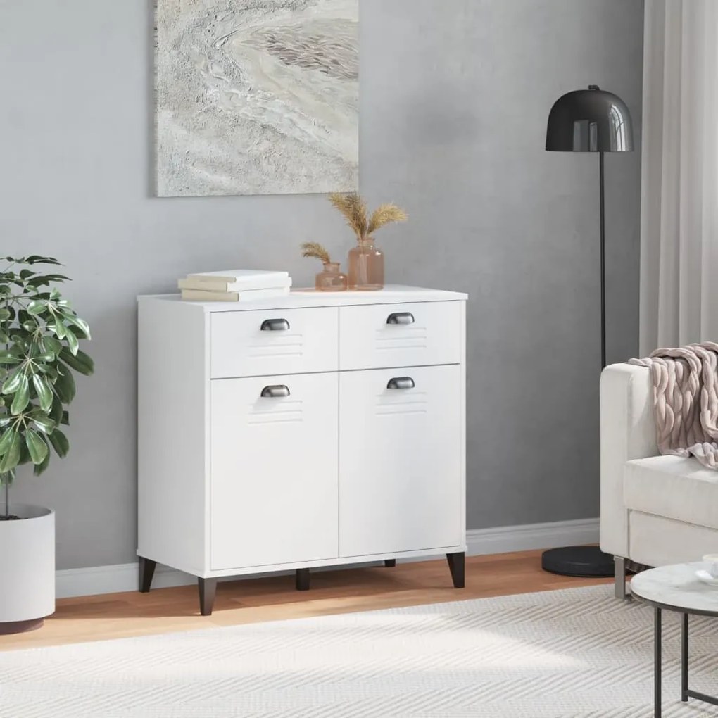Aparador VIKEN 80x40x80 cm derivados de madeira branco
