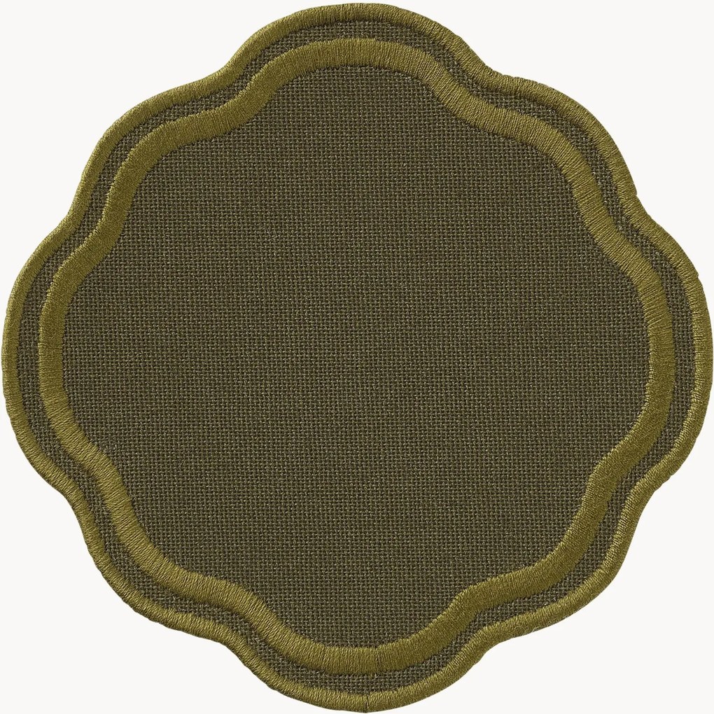 Bases para copos Peggy, conjunto de 4