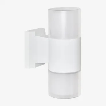 Aplique Led Para Exterior Em Alumínio Com 2 Pontos De Luz Fialon Branco - Sklum