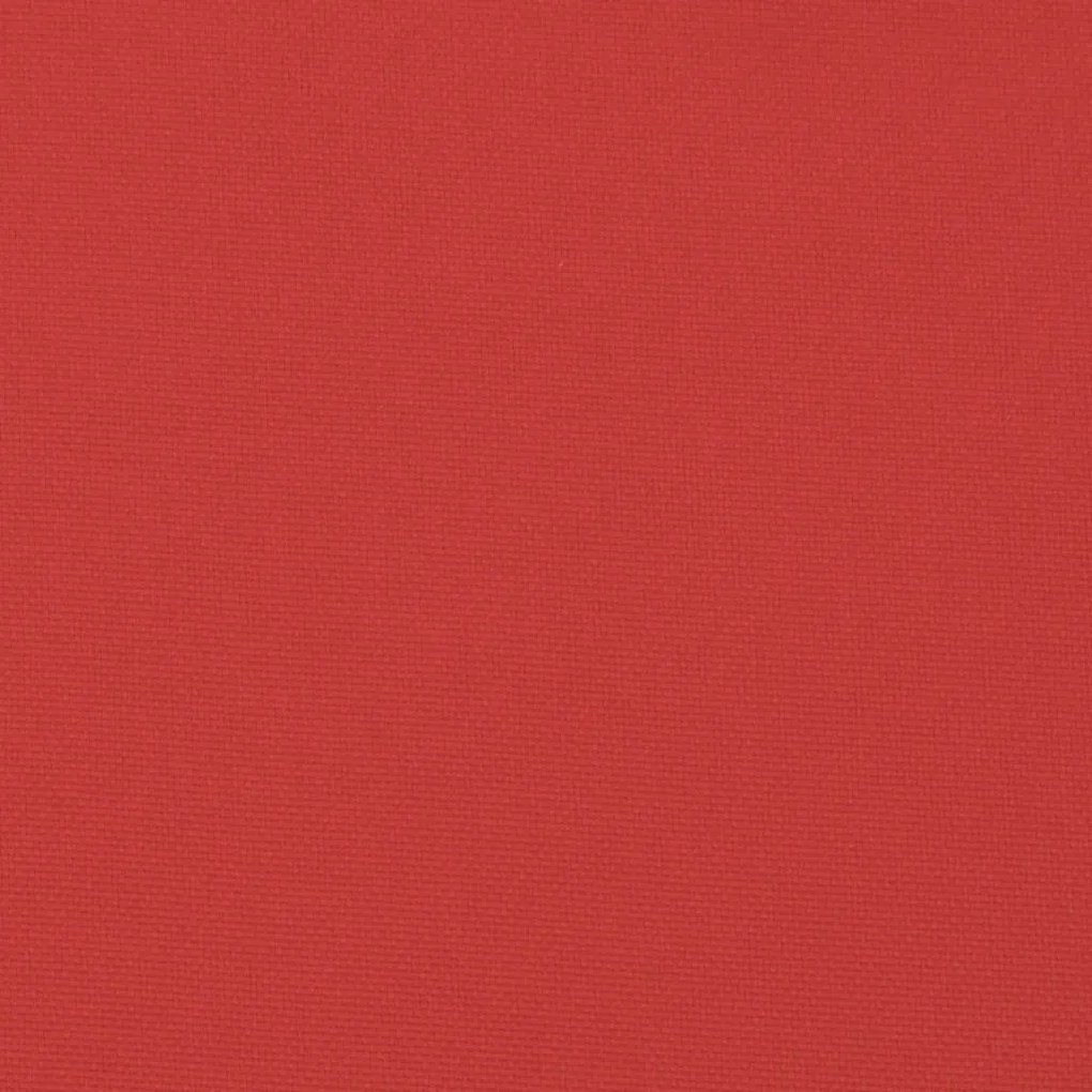 Almofadões p/ cadeiras jardim 6pcs 40x40x4 cm oxford vermelho