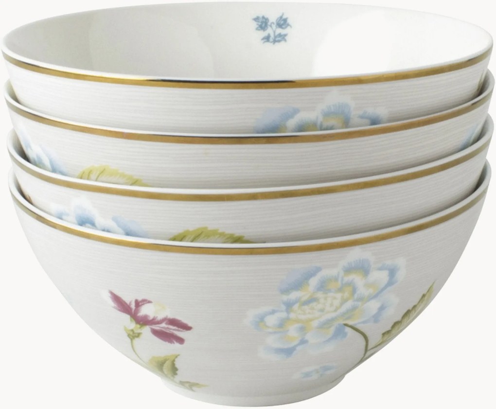 Taças em porcelana Heritage Collectables, conjunto de 4
