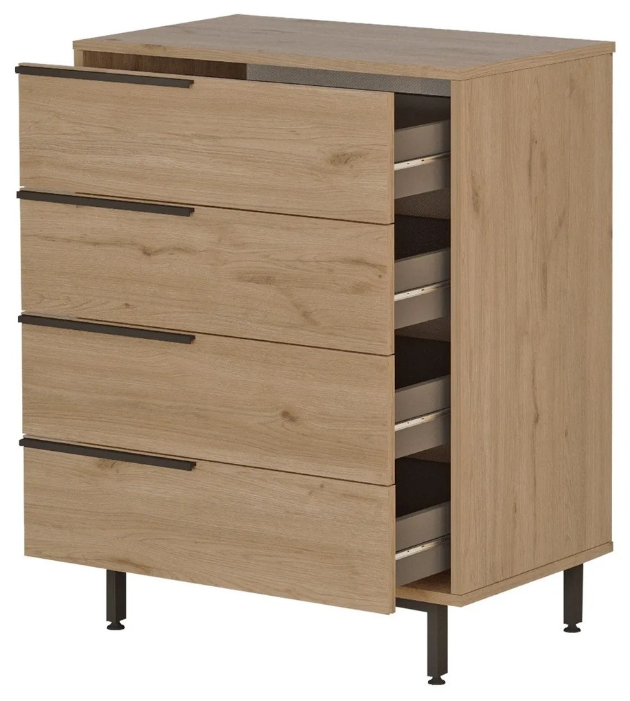 Cômoda ON17 – Nogueira – 74,8 cm x 95,1 cm x 44,5 cm