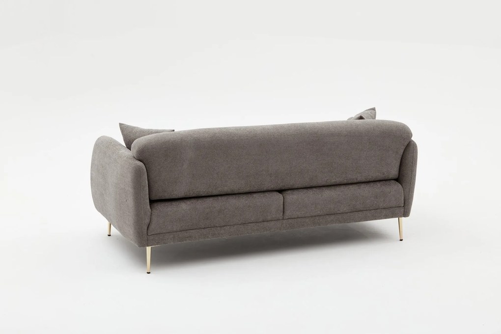 ****
Sofá-Cama de 3 Lugares Simena – Cinzento Dourado – 210 x 80 x 9