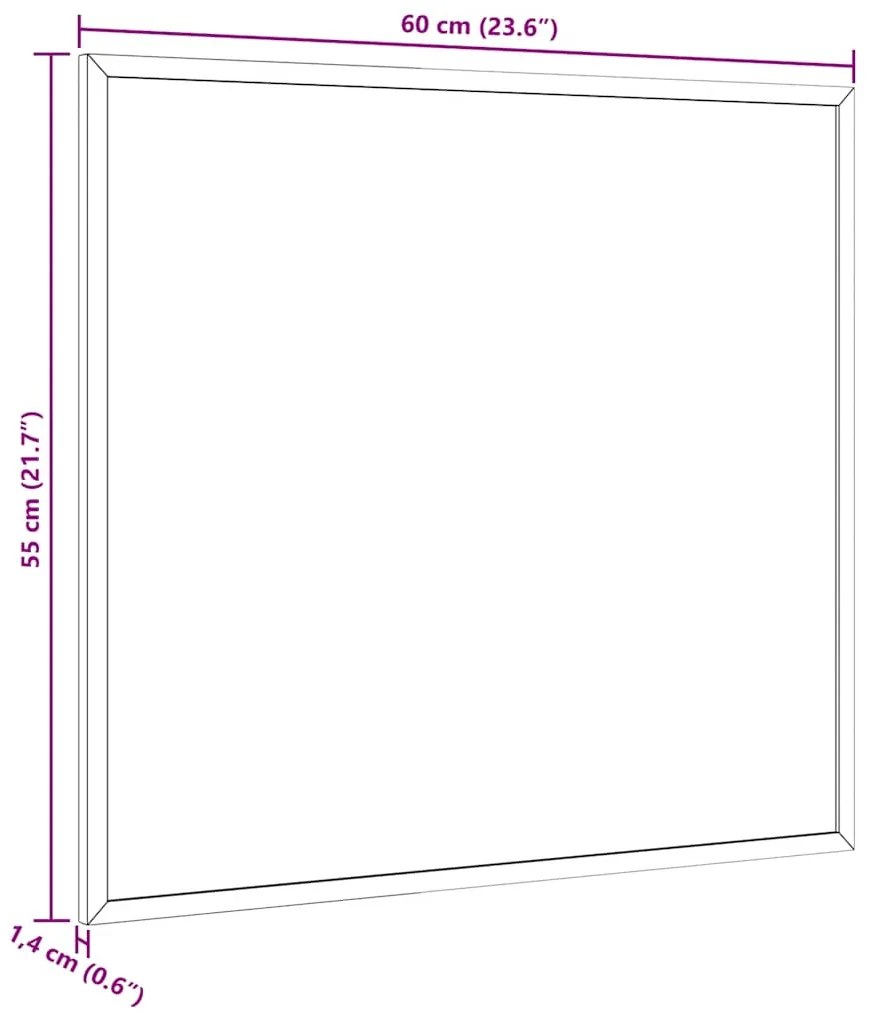 Quadro branco magnético c/ estrutura em madeira de pinho maciço