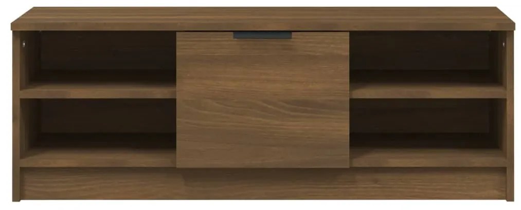 Móvel TV 102x35,5x36,5 cm madeira processada carvalho castanho