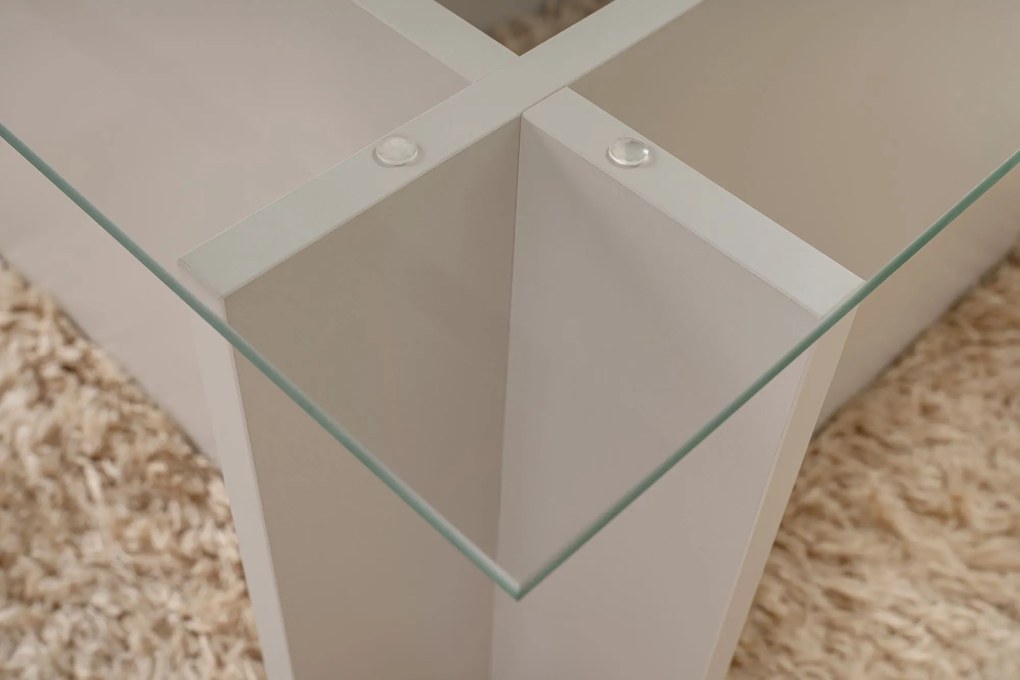 Mesa de Centro Vetrino – Cinzento – 105x40x65 cm