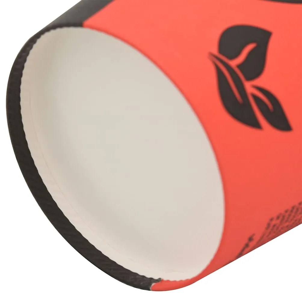 Copos de café de papel 1000 pcs 16oz 400mlvermelho e preto