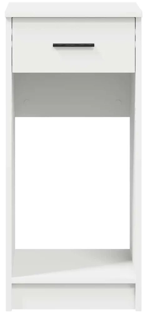 Suporte torre de computador com gaveta 35x45x77 cm branco