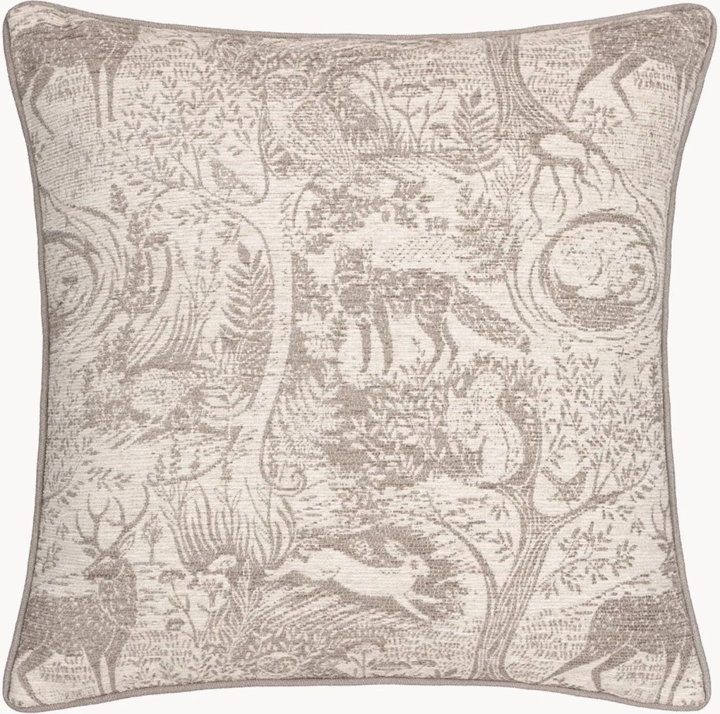Almofada decorativa em chenille Winter Woods