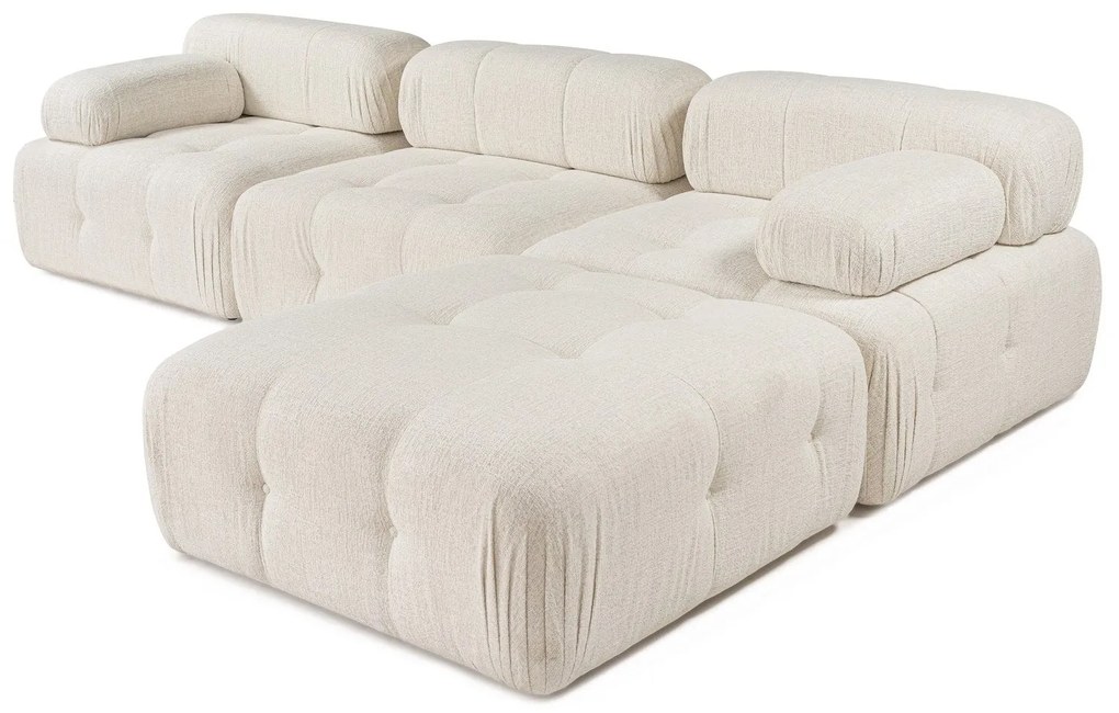 **** Sofá de Canto Doblo – Creme – 300x200 cm
**