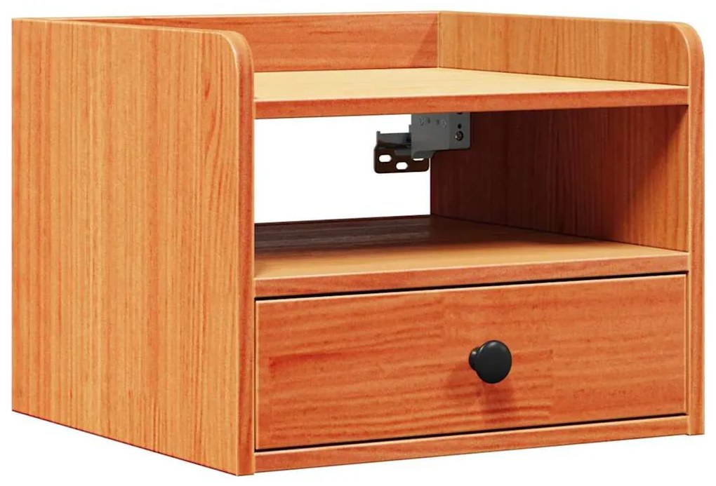 Mesa-de-cabeceira com gaveta Castanho-mel 38 x 36 x 29,5 cm