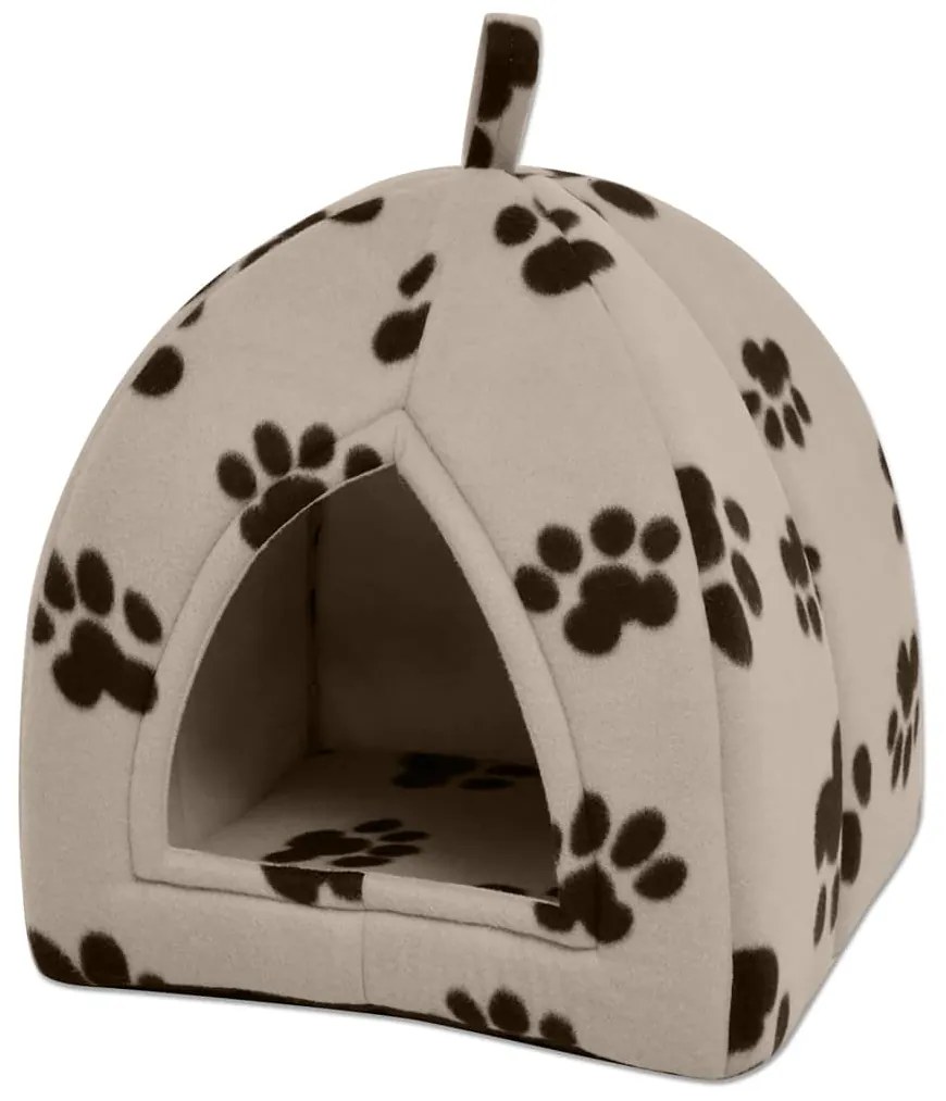 vidaXL Nicho para gatos tamanho L bege