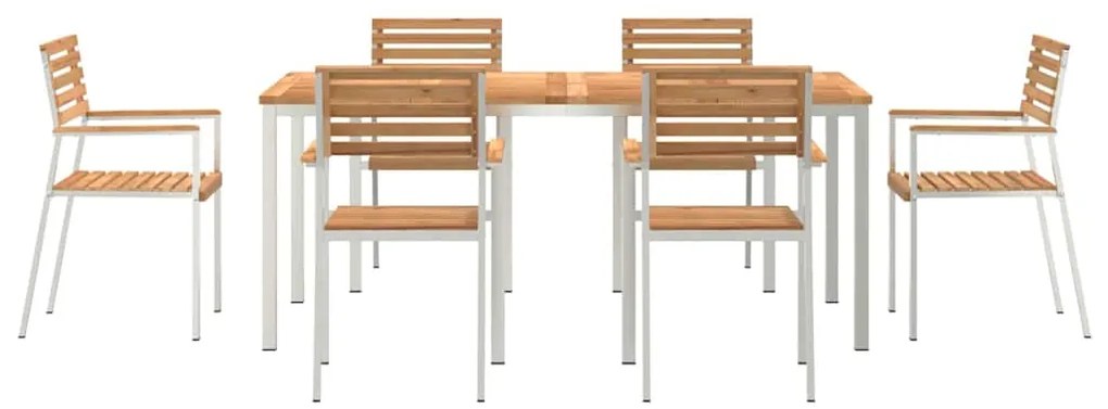 Conjunto de Jantar de Jardim 7 pcs