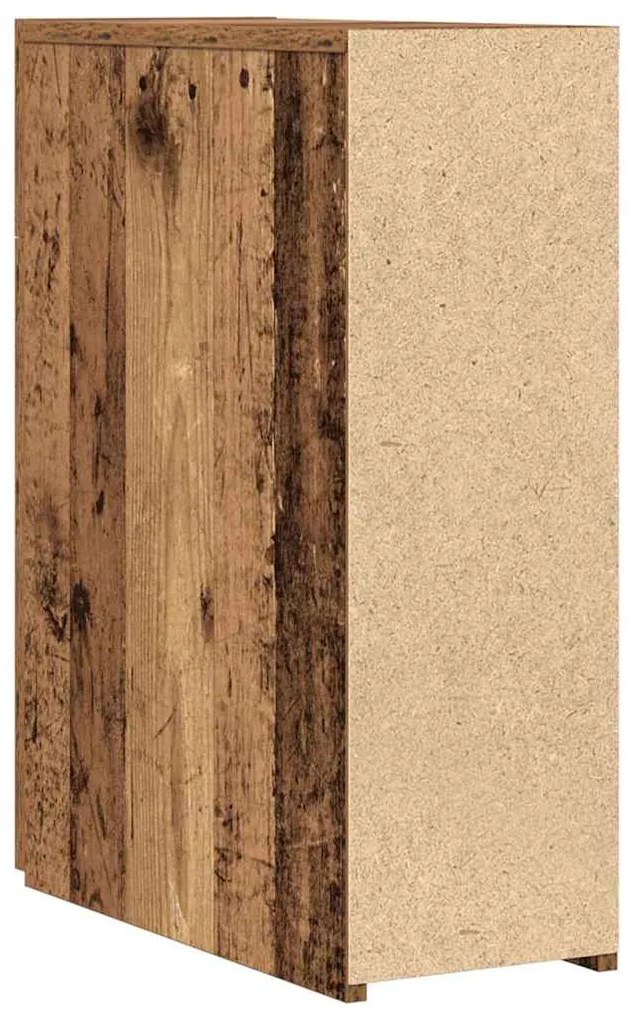 Armário de Farmácia vidaXL em Madeira Velha 20x45,5x60 cm em Madeira T