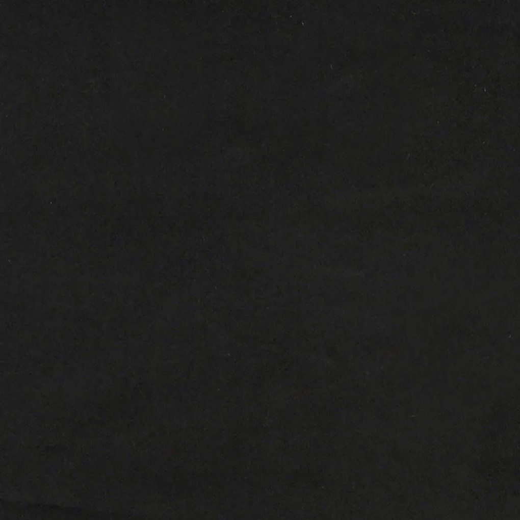 Cama box spring com colchão 90x210 cm veludo preto