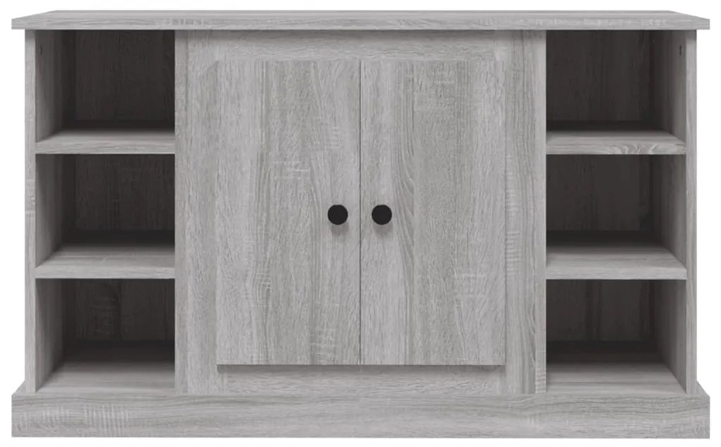 Aparador 100x35,5x60 cm derivados de madeira cinzento sonoma