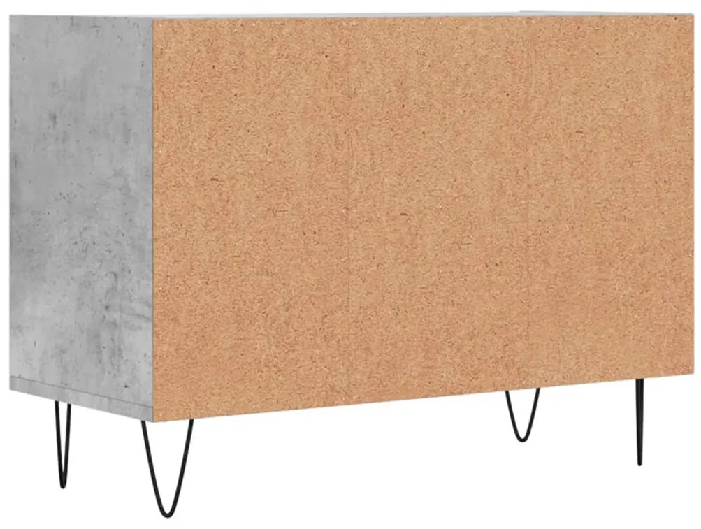 Móvel de TV 69,5x30x50 cm derivados de madeira cinzento cimento