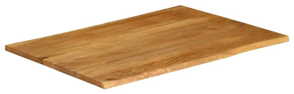 Tampo de mesa c/ borda viva 100x80x2,5 cm mangueira maciça
