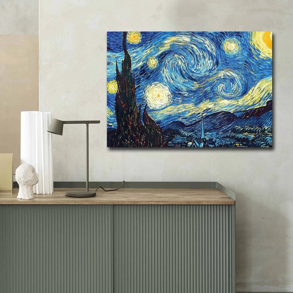 Pintura Decorativa em Tela 70100FAMOUSART-052 – Multicolor – 70 x 100