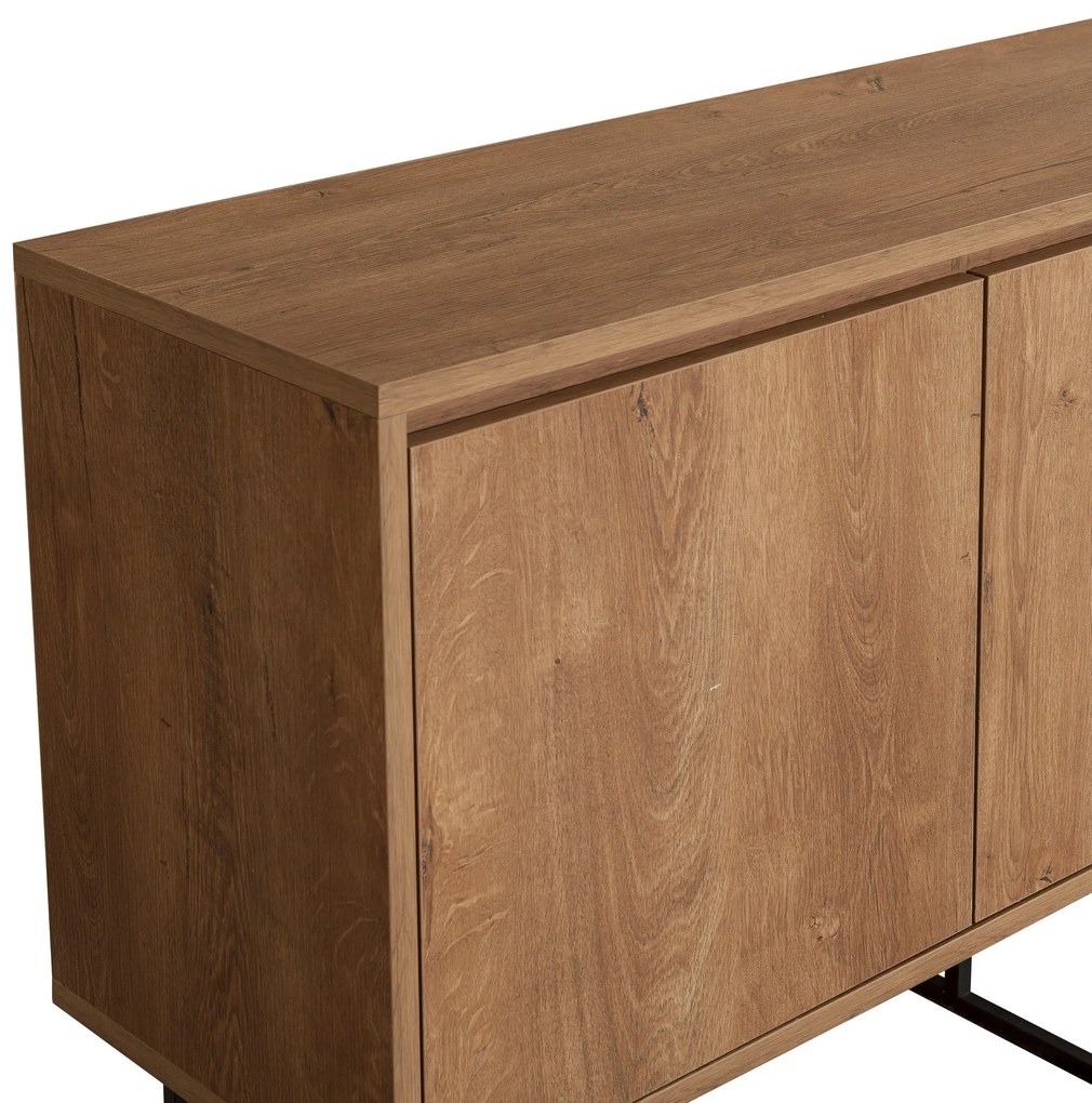 Console Ruba – Walnut Black – 140x72x36 cm