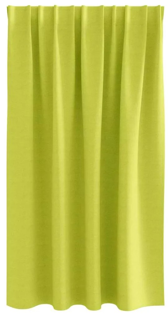 Cortinas com cortinas 2 pcs Verde maçã 140 x 140 cm Poliéster
