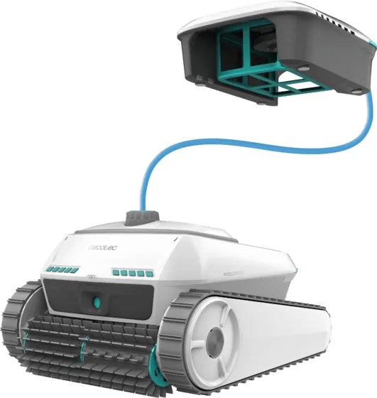 Robot limpa-piscinas para fundos, paredes, linha de água e superfície Conga Pooldroid 10000 TotalClean AquaSkater .