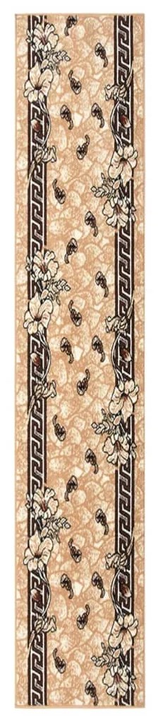 vidaXL Passadeira 60x450 cm polipropileno bege