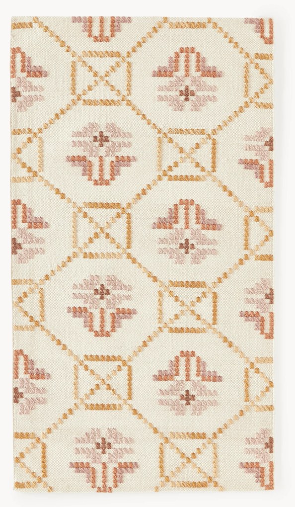 Tapete em lã kilim artesanal Nava