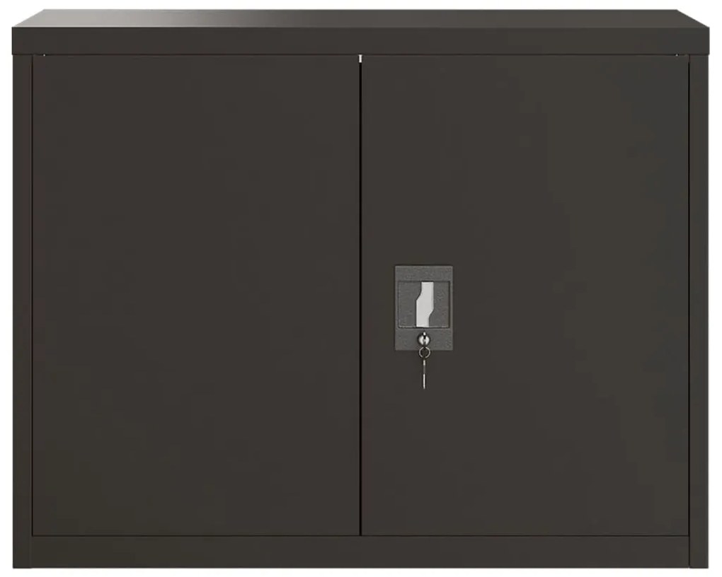 Arquivador 90x40x110 cm aço preto