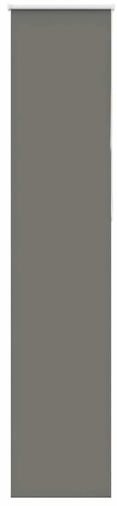 Persiana de enrolar 50x210 cm largura tecido 45,7 cm poliéster