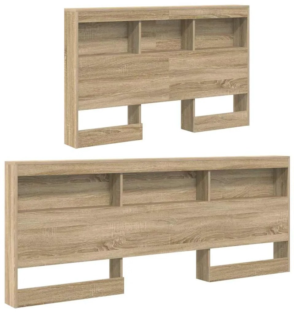 Cabeceira de armazenamento Carvalho sonoma 120 cm