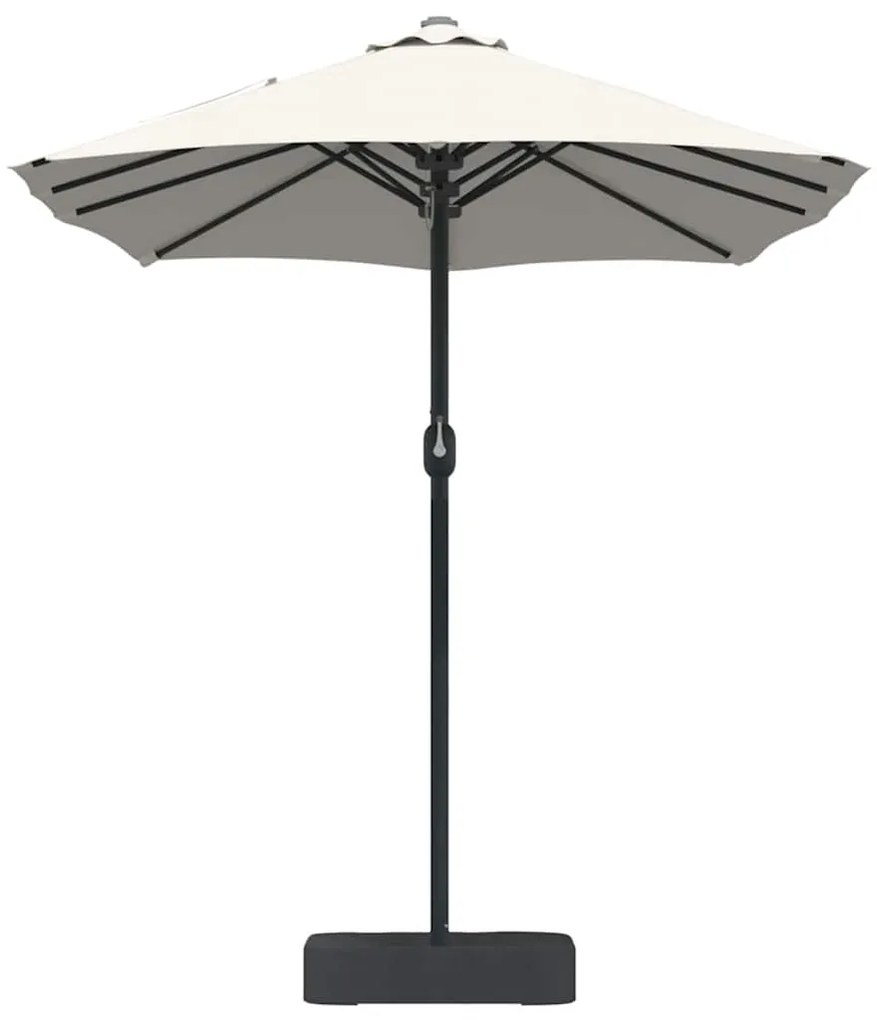 Guarda-sol de Jardim Areia 385 x 209 x 244 cm tecido