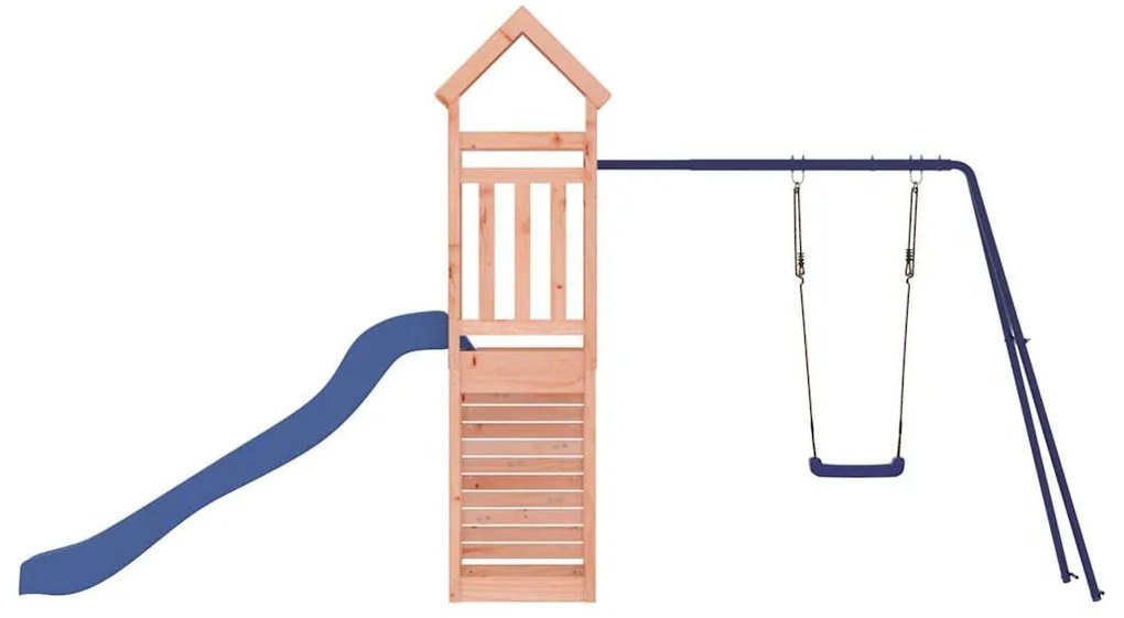 Conjunto de brincar para exterior madeira de douglas maciça