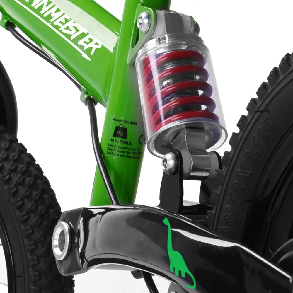 Bicicleta de equilíbrio para crianças 94 x 46 x 60 cm Verde escuro