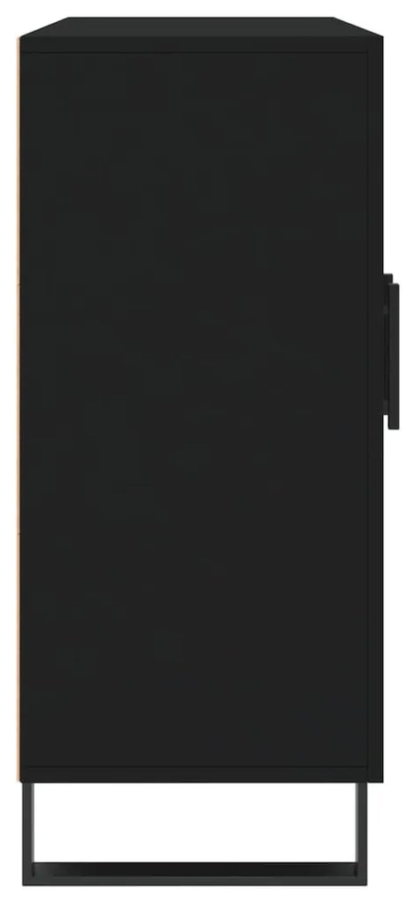 Aparador 90x34x80 cm derivados de madeira preto