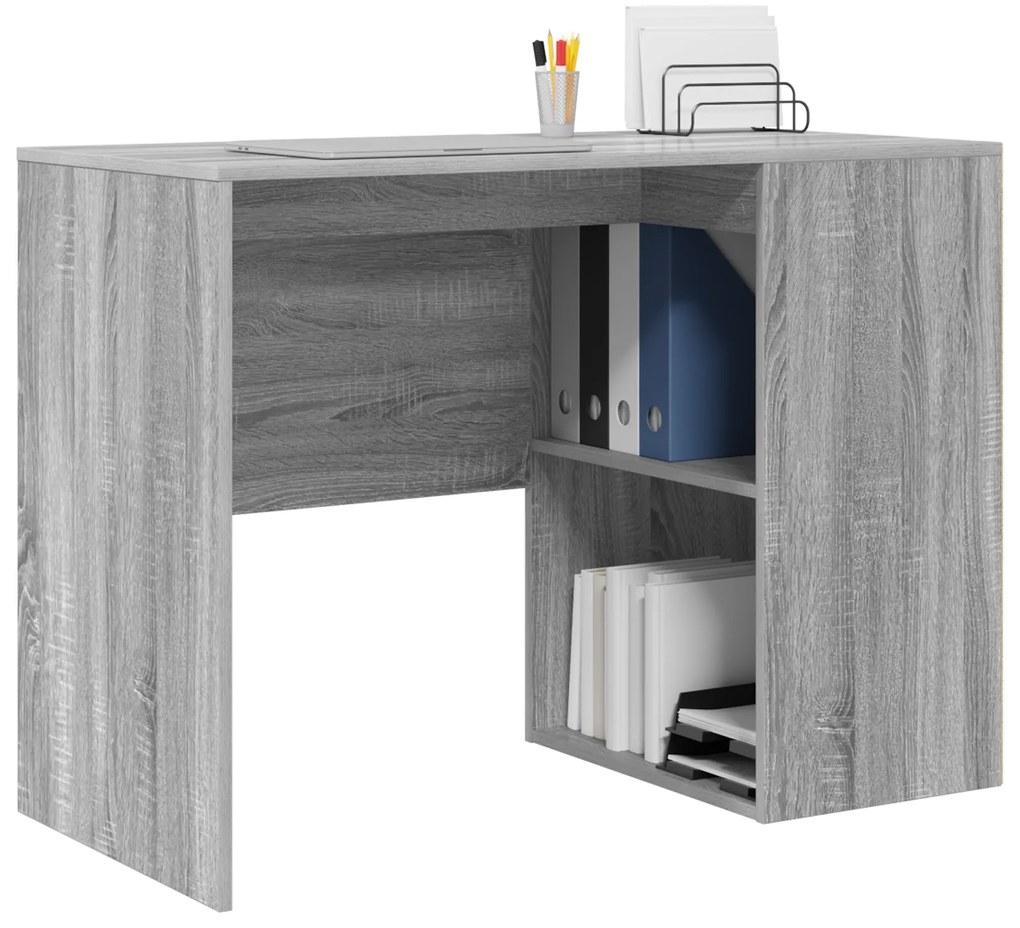 Escrita Cinzento Sonoma Madeira Padrão Armazenamento