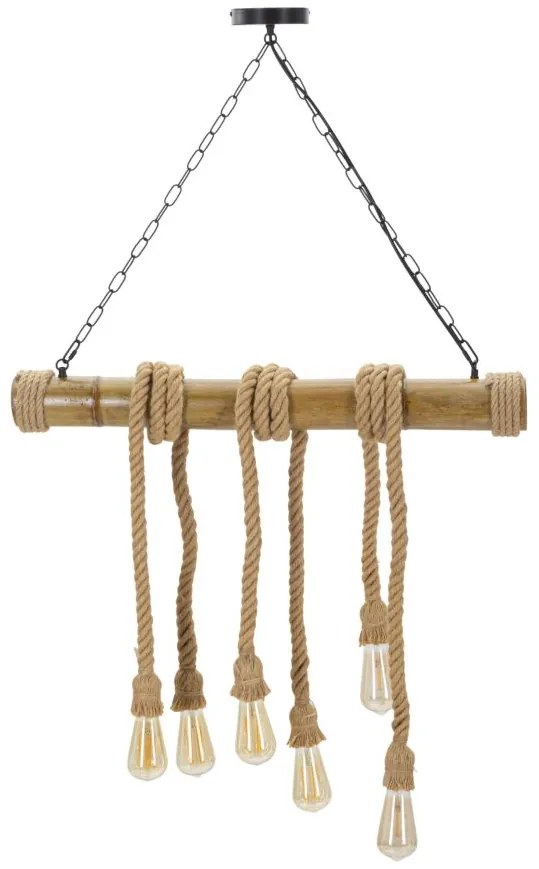 LUSTRE BAMBU/CORDA CM 80X15X120