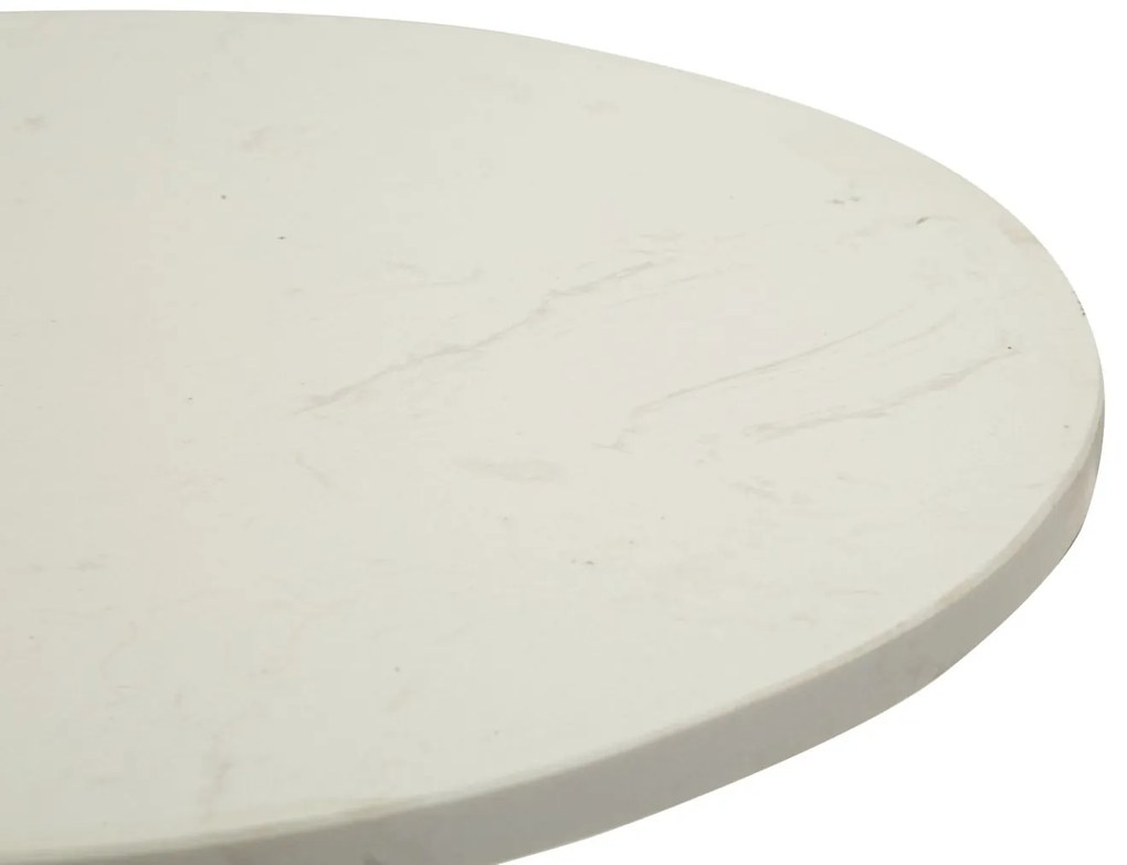 MESA DE CENTRO Ø 37,5X58 CM PRATEADO