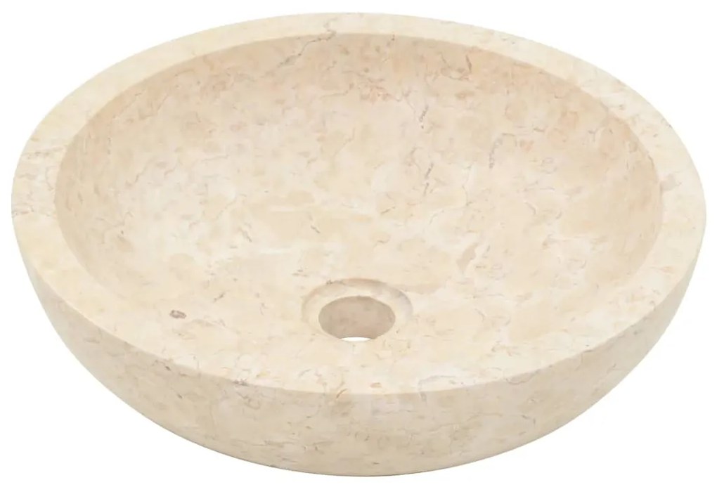 Móvel casa de banho c/ lavatórios cor mármore creme teca maciça