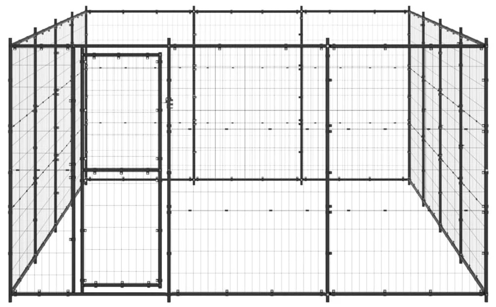 Canil de exterior 14,52 m² aço