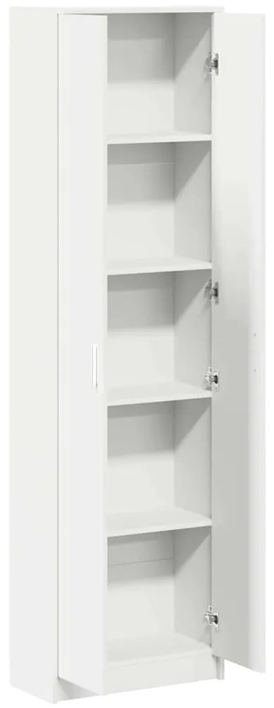 Guarda-roupa Branco 55x25x189 cm Madeira Engenharia