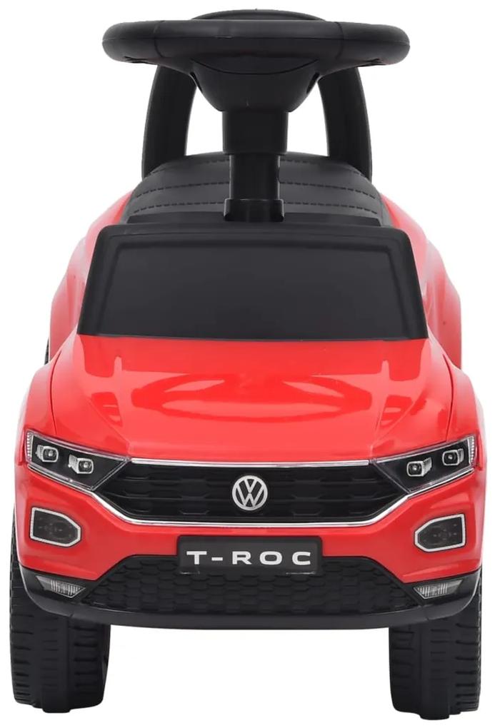 Carro de passeio Volkswagen T-Roc vermelho