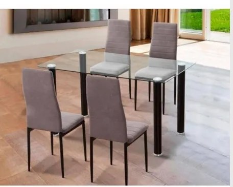 Conjunto Mesa + 4 cadeiras Yuri