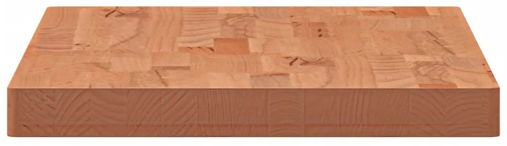 Tampo de mesa retangular 100x50x4 cm madeira de faia maciça