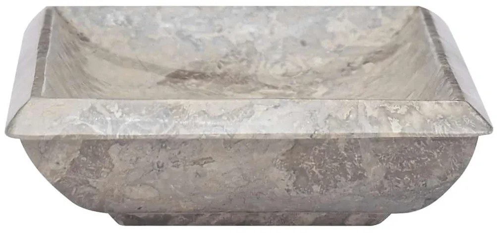 Lavatório 50x35x10 cm mármore cinzento
