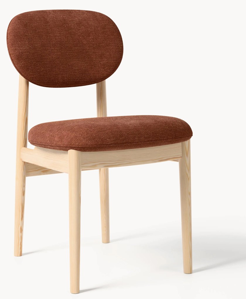 Cadeira de jantar estofada Ash