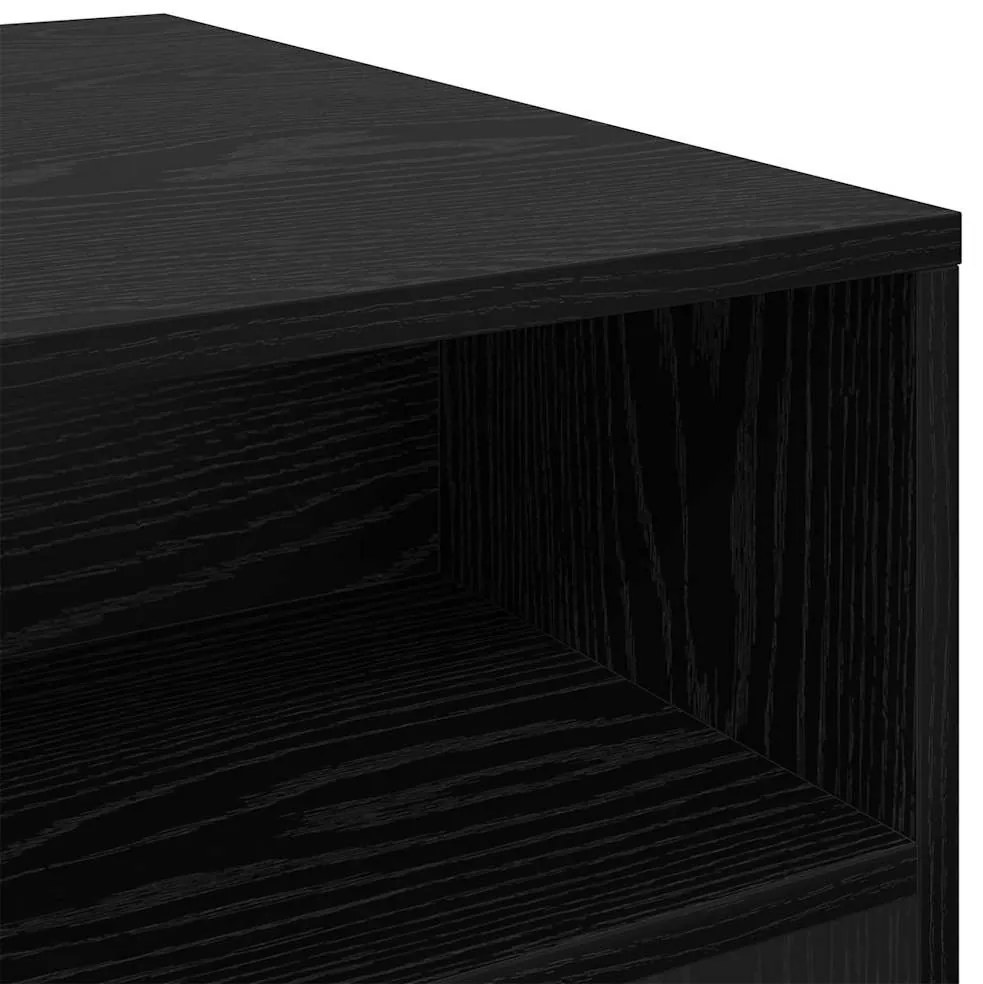 Mesa de centro com prateleira Outros Carvalho preto 90 x 55 x 42.5 cm
